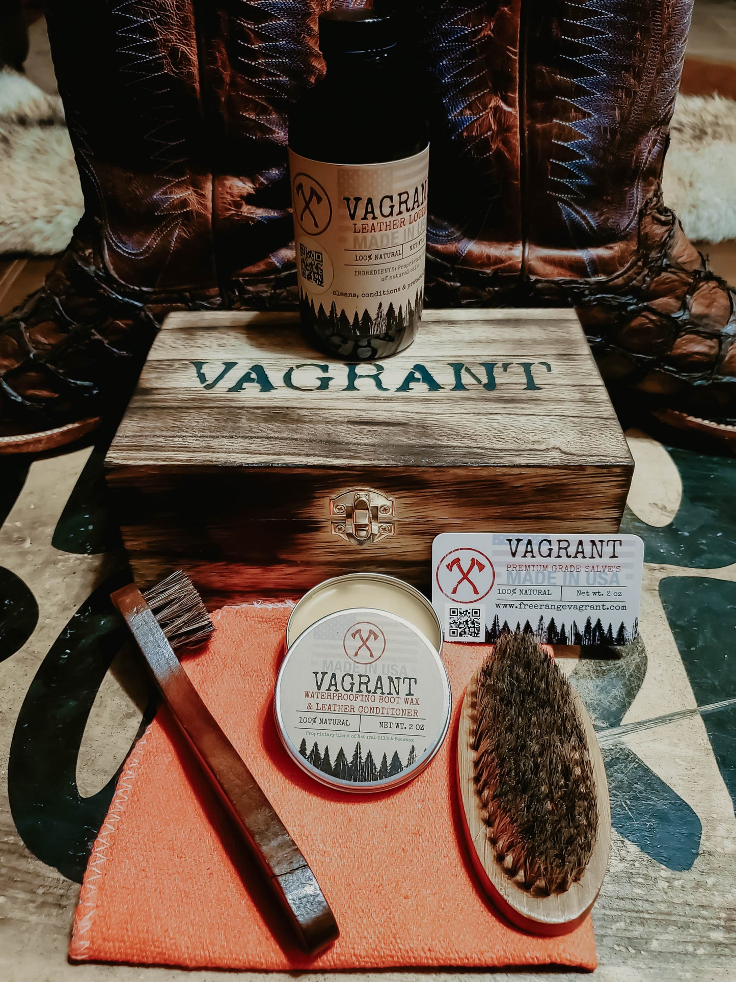 Vagrant Leather Lotion